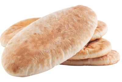 الخبز العربي المنفوخ الطويل